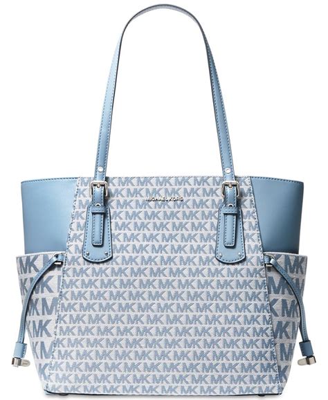 michael michael kors signature patent east west tote|Michael Kors voyager east west.